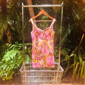Vintage D&G Floral Mod Mini Dress